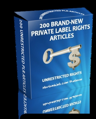 Product picture 200 PLR (Private Label Rights) Articles